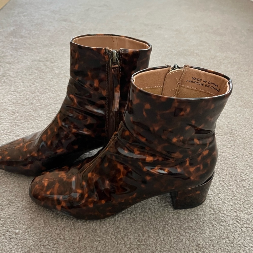 UO tortoiseshell boots